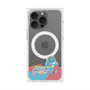 プレミアムスクエアケース with MagSafe［ 広島東洋カープ - のんびりスラィリー - パッチワーク ］