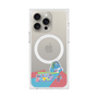 プレミアムスクエアケース with MagSafe［ 広島東洋カープ - のんびりスラィリー - パッチワーク ］