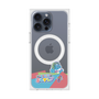 プレミアムスクエアケース with MagSafe［ 広島東洋カープ - のんびりスラィリー - パッチワーク ］