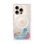 プレミアムスクエアケース with MagSafe［ 広島東洋カープ - のんびりスラィリー - パッチワーク ］