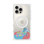 プレミアムスクエアケース with MagSafe［ 広島東洋カープ - のんびりスラィリー - パッチワーク ］