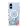 プレミアムスクエアケース with MagSafe［ 広島東洋カープ - のんびりスラィリー - パッチワーク ］