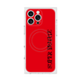 プレミアムスクエアケース with MagSafe［ SUPER PRIVATE - ロゴ - Red&Black ］