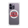 プレミアムスクエアケース with MagSafe［ SUPER PRIVATE - ロゴ - Metal ］