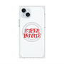 プレミアムスクエアケース with MagSafe［ SUPER PRIVATE - ロゴ - Metal ］