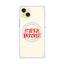 プレミアムスクエアケース with MagSafe［ SUPER PRIVATE - ロゴ - Metal ］