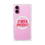プレミアムスクエアケース with MagSafe［ SUPER PRIVATE - ロゴ - Metal ］