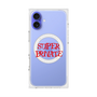 プレミアムスクエアケース with MagSafe［ SUPER PRIVATE - ロゴ - Metal ］
