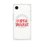 プレミアムスクエアケース with MagSafe［ SUPER PRIVATE - ロゴ - Metal ］