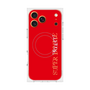プレミアムスクエアケース with MagSafe［ SUPER PRIVATE - ロゴ - Red ］