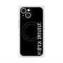 プレミアムスクエアケース with MagSafe［ SUPER PRIVATE - ロゴ - Black ］