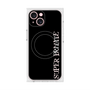 プレミアムスクエアケース with MagSafe［ SUPER PRIVATE - ロゴ - Black ］