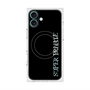 プレミアムスクエアケース with MagSafe［ SUPER PRIVATE - ロゴ - Black ］