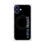 プレミアムスクエアケース with MagSafe［ SUPER PRIVATE - ロゴ - Black ］