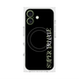 プレミアムスクエアケース with MagSafe［ SUPER PRIVATE - ロゴ - Black ］