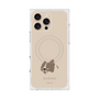 プレミアムスクエアケース with MagSafe［ BUDOG - ベージュ ］