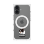 プレミアムスクエアケース with MagSafe［ BUDOG - モノクロ ］