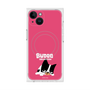 プレミアムスクエアケース with MagSafe［ BUDOG - ピンク ］