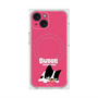 プレミアムスクエアケース with MagSafe［ BUDOG - ピンク ］