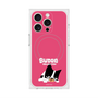 プレミアムスクエアケース with MagSafe［ BUDOG - ピンク ］