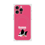 プレミアムスクエアケース with MagSafe［ BUDOG - ピンク ］