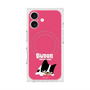 プレミアムスクエアケース with MagSafe［ BUDOG - ピンク ］