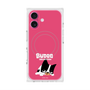 プレミアムスクエアケース with MagSafe［ BUDOG - ピンク ］