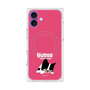 プレミアムスクエアケース with MagSafe［ BUDOG - ピンク ］