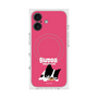プレミアムスクエアケース with MagSafe［ BUDOG - ピンク ］