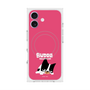 プレミアムスクエアケース with MagSafe［ BUDOG - ピンク ］