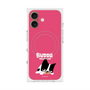 プレミアムスクエアケース with MagSafe［ BUDOG - ピンク ］