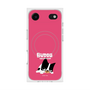 プレミアムスクエアケース with MagSafe［ BUDOG - ピンク ］