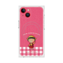 プレミアムスクエアケース with MagSafe［ ちびまる子ちゃん - ピンクチェック ］