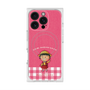 プレミアムスクエアケース with MagSafe［ ちびまる子ちゃん - ピンクチェック ］