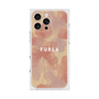 プレミアムスクエアケース with MagSafe［ FURLA - FLOWER VELATO-01 ］