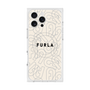 プレミアムスクエアケース with MagSafe［ FURLA - SIGNATURE-01 ］