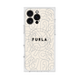 プレミアムスクエアケース with MagSafe［ FURLA - SIGNATURE-01 ］