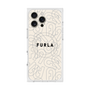 プレミアムスクエアケース with MagSafe［ FURLA - SIGNATURE-01 ］
