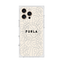 プレミアムスクエアケース with MagSafe［ FURLA - SIGNATURE-01 ］
