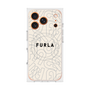 プレミアムスクエアケース with MagSafe［ FURLA - SIGNATURE-01 ］