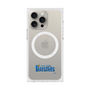 プレミアムスクエアケース with MagSafe［ 横浜DeNAベイスターズ - チームロゴ - クリア ］