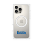 プレミアムスクエアケース with MagSafe［ 横浜DeNAベイスターズ - チームロゴ - クリア ］