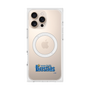 プレミアムスクエアケース with MagSafe［ 横浜DeNAベイスターズ - チームロゴ - クリア ］