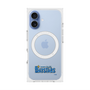 プレミアムスクエアケース with MagSafe［ 横浜DeNAベイスターズ - チームロゴ - クリア ］