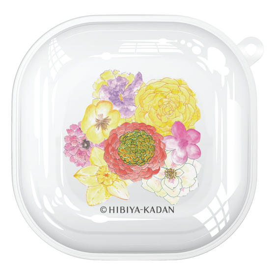 Galaxy Buds2 Proケース［ 日比谷花壇 - HarmonyinBloom - イエロー ］