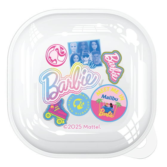 Galaxy Buds2ケース［ Barbie - ステッカー ］