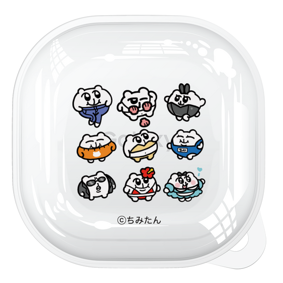 Galaxy Buds2ケース［ ちみたん - ファッションショー ］