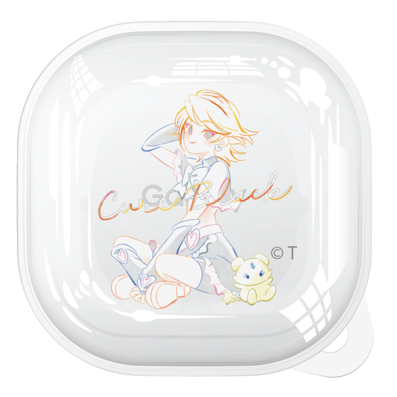 Galaxy Buds2ケース［ ふたりはプリキュア- キュアブラック ］