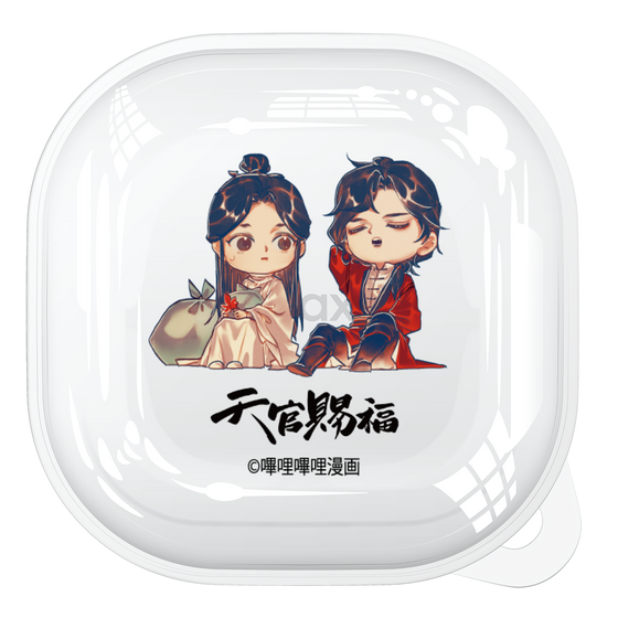 Galaxy Buds2ケース［ 天官賜福 - ミニキャラ - 謝憐と花城1 ］