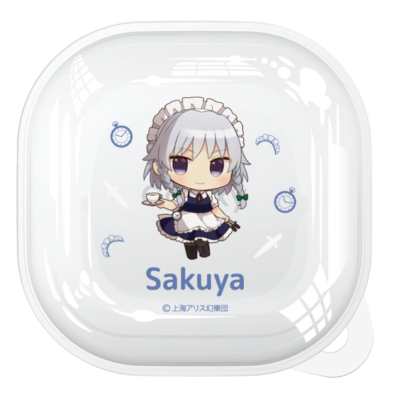 Galaxy Buds2ケース［ 東方プロジェクト - SDキャラ - 十六夜咲夜 ］